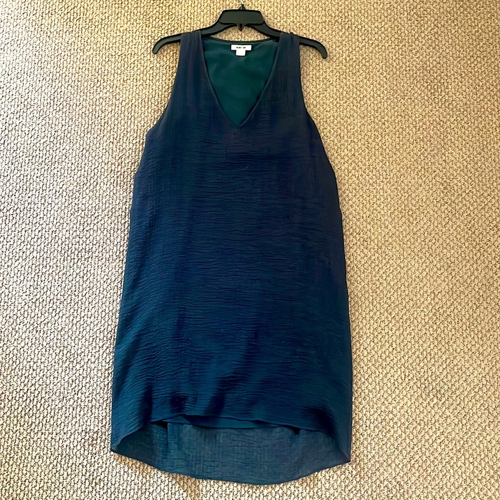 Helmet Lang Forest Green Dress